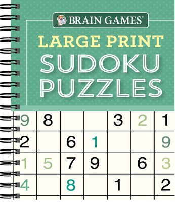 Brain Games Large Print Sudoku foto