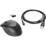Mouse wireless HP Premium, Negru, 1RJ31AA