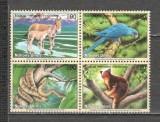 O.N.U.Geneva.1999 Specii pe cale de disparitie-Fauna bloc 4 SN.635
