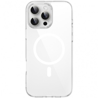 Husa MagSafe pentru Apple iPhone 16 Plus, WiWu, MCC-101 iShield Pro, Transparenta foto