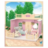Set complet de dormitor pentru păpuși eMazing, inclusiv mobilier și figurină