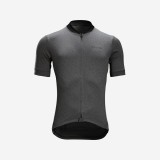 Tricou ciclism pe șosea RC100 Negru Bărbați, Van Rysel