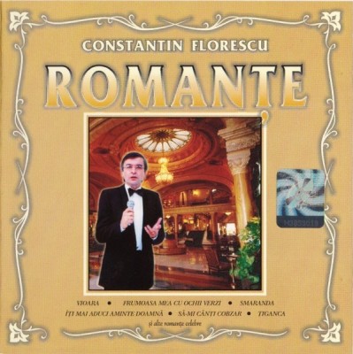 Constantin Florescu - Romanțe, CD foto