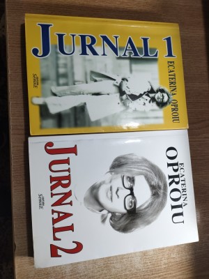 Ecaterina Oproiu - Jurnal 1 - piguleli (Editura Semne, 2013) + Jurnal 2 - liberte... egalite... decapite... (Editura Semne, 2014) foto