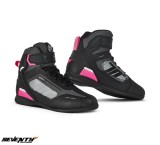Cumpara ieftin Ghete (cizme) pentru scuter - motocicleta Racing femei Seventy model SD-BR2 Veloce culoare: negru/roz Negru/roz 36
