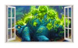 Cumpara ieftin Sticker decorativ cu Dinozauri, 85 cm, 4319ST
