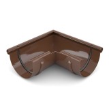 Colțar Exterior Jgheab 90&deg; Maro - Sistem 125mm