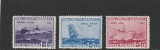 ROMANIA 1936 LP 116 PRIMA EXPOZITIE MARINAREASCA SERIE MNH NESTAMPILATA