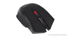 Mouse wireless optic HXSJ X20 2400DPI pentru jocuri 2.4GHz,nou,negru foto