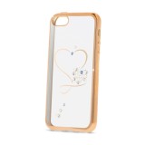 Husa SAMSUNG Galaxy J3 2016 - Beeyo Heart (Auriu)