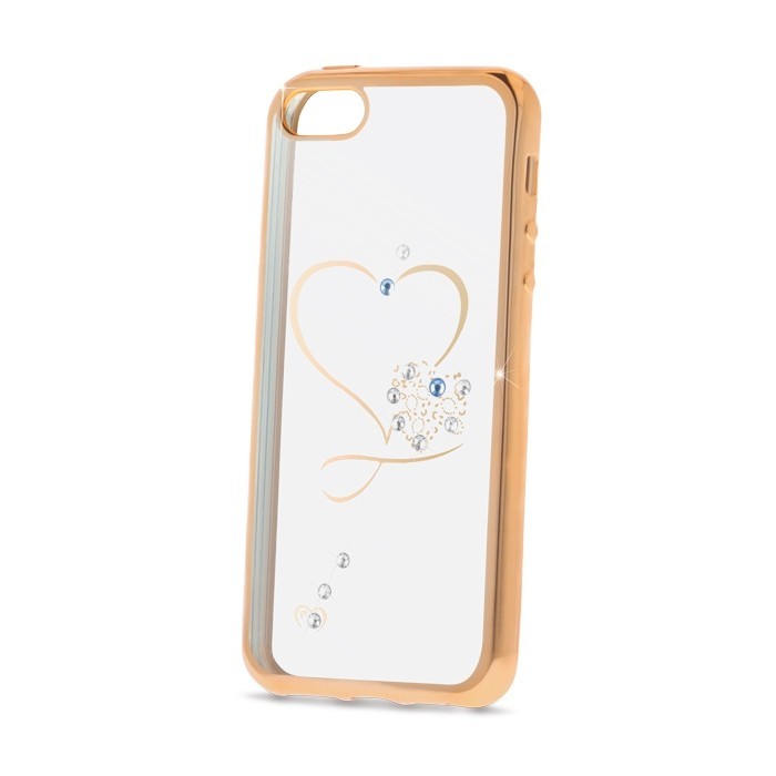 Husa APPLE iPhone 7 / 8 - Beeyo Heart (Auriu)