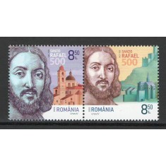 Romania 2020 Mi 7754/55 MNH - LP 2299 Rafael - 500 ani de la moarte