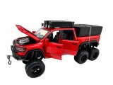 Macheta RAM Mammoth 6x6 rosu 1:32 metal lumini si sunete