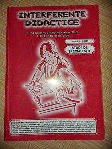 Interferente didactice Studii de specialitate