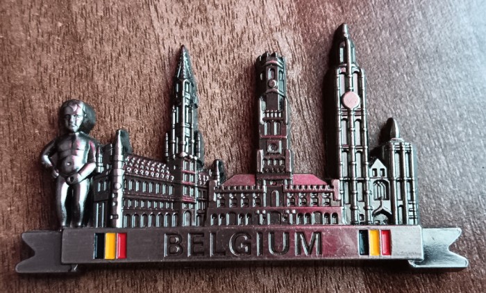 D3 - Magnet frigider - Tematica turism - Belgia 13