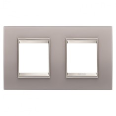 Rama Ornament 2P sticla LUX Gewiss Chorus gri perlat GW16223GP
