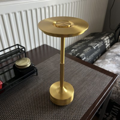 Lampa portabila UBS din aluminiu cu control tactil foto
