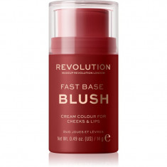 Makeup Revolution Fast Base balsam tonic pentru buze si obraji culoare Spice 14 g