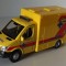 Macheta Mercedes Sprinter Ambulanta carosata 2016 - Welly 1/40