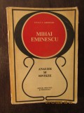 Mihai Eminescu. Analize Si Sinteze - Fanica N. Gheorghe