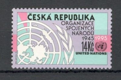 Cehia.1995 50 ani ONU XC.34 foto