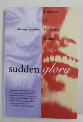 SUDDEN GLORY by BARRY SANDERS , LAUGHTER AS SUBVERSIVE HISTORY , 1995 foto