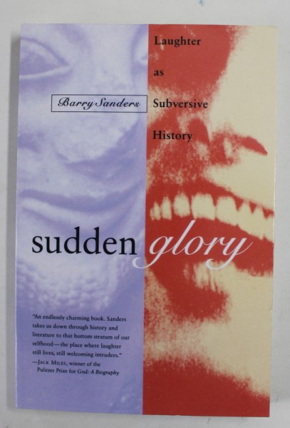SUDDEN GLORY by BARRY SANDERS , LAUGHTER AS SUBVERSIVE HISTORY , 1995