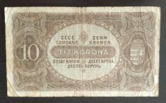 Bancnota - Ungaria - 10 Korona 1920