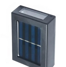 Set de 5 lampi solare de perete, Led rezistente la ploaie si praf, lumina, sus si jos, putere 5W foto