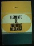 Elemente de inginerie mecanica pentru petrochimie-A.Pavel