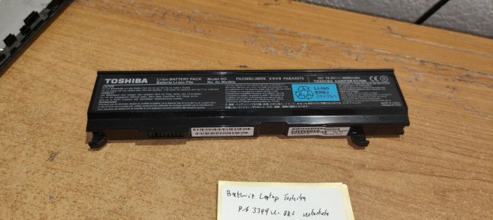 Baterie Laptop Toshiba PA399U-BRS netestata #A5728