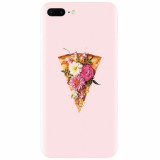 Husa silicon pentru Apple Iphone 8 Plus, Flower Pizza