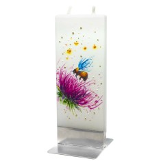 Lumanare plata pictata albina Flatyz