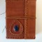 ** Caiet jurnal coperti de piele naturala hartie artizanala facut manual