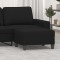 vidaXL Taburet, negru, 70x55x41 cm, microfibră 349364