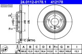 ATE 24.0112-0178.1 Disc frana