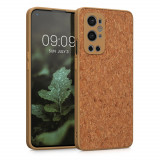 Husa Kwmobile pentru OnePlus 9 Pro, Pluta, Maro, 59344.24, Carcasa