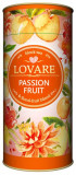 Tub de ceai Lovar&eacute; - Passion Fruit: Amestec de ceai negru, plante și fructe 80 g