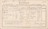 HST A1211 Extras registru biserică botezați 1940 Tileagd Bihor