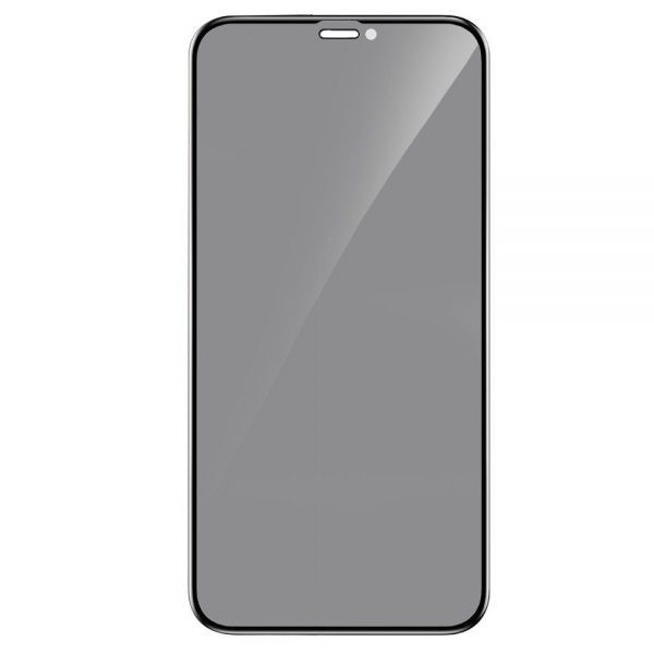 Folie Protectie Sticla Privacy iPhone 12 Pro Max + [cablu de date CADOU]
