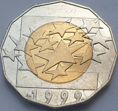 25 Kuna 1999 Croatia, Euro Currency, km#64 foto