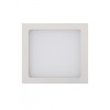 Panou LED de tip Spot, Incastrabil, 15 W, A, 6500K, Patrat, Lumina alba