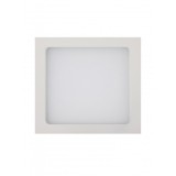 Panou LED de tip Spot, Incastrabil, 15 W, A, 6500K, Patrat, Lumina alba