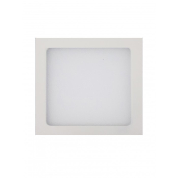 Panou LED de tip Spot, Incastrabil, 15 W, A, 6500K, Patrat, Lumina alba