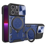 Husa iPhone 13 Pro Techsuit CamGuard Pro, albastru
