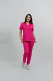 Bluză medicală Yoyo 270 - Roz fuchsia M