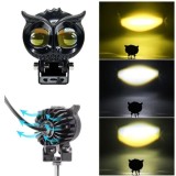 Led Lumini Motociclete Far Lampa Ceata Spoturi Intermitent inalte Alb Galben Hi/Low Beam
