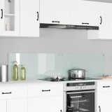 Cumpara ieftin Panou de bucatarie 2 buc. Alb 90 x 40 cm sticla securizata