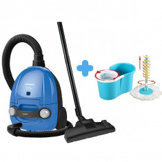 Pachet cura?enie Aspirator Heinner Blue + Mop rotativ foto