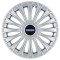 Set 4 Capace Roti, potrivite jantelor de R14, pentru Volvo, model dino cromat